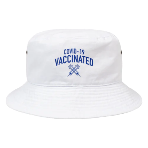 ワクチン接種済💉 Bucket Hat