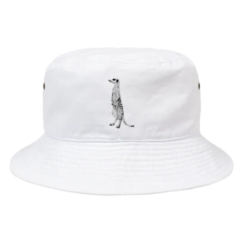 ミーアキャット（ペン画） Bucket Hat