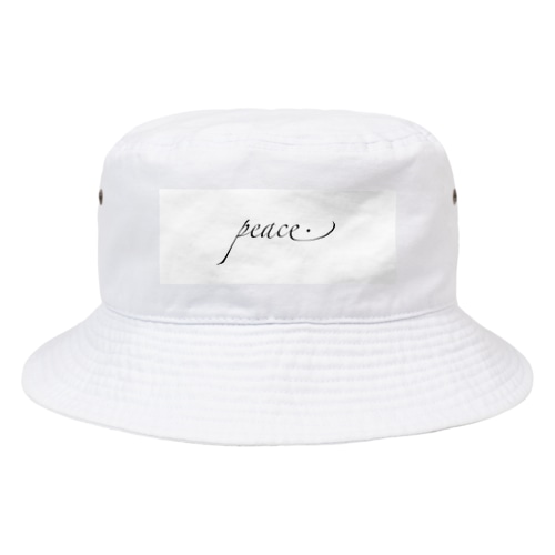 peace アイテム Bucket Hat
