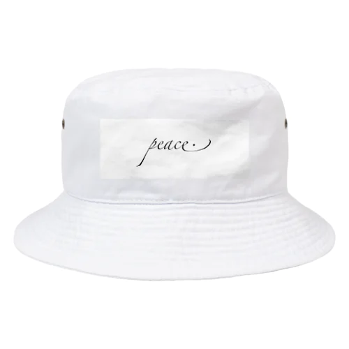 peace アイテム Bucket Hat