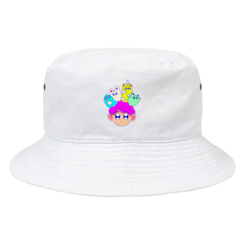 どうぶつとだれかさん Bucket Hat