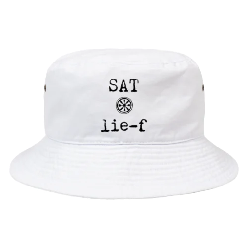 SAT新譜記念グッズ「lie-f」 Bucket Hat