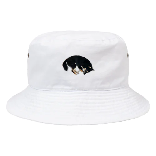 黒ワッサン Bucket Hat