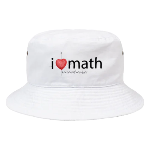 i love math バケットハット