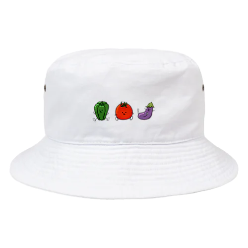 夏野菜達 Bucket Hat