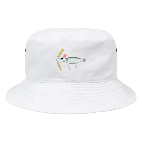 ししゃも君 怒りVer Bucket Hat