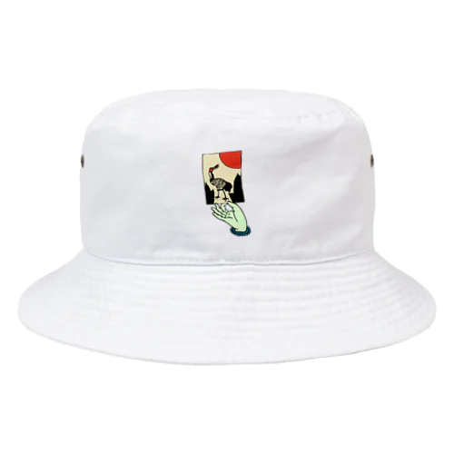 hanafuda PINE Bucket Hat