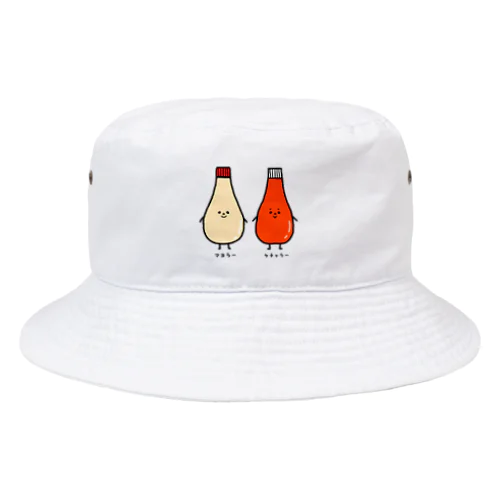 ケチャラーさんマヨラーさん Bucket Hat