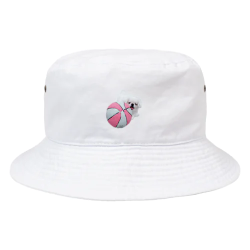 バスケとペキニーズ Bucket Hat