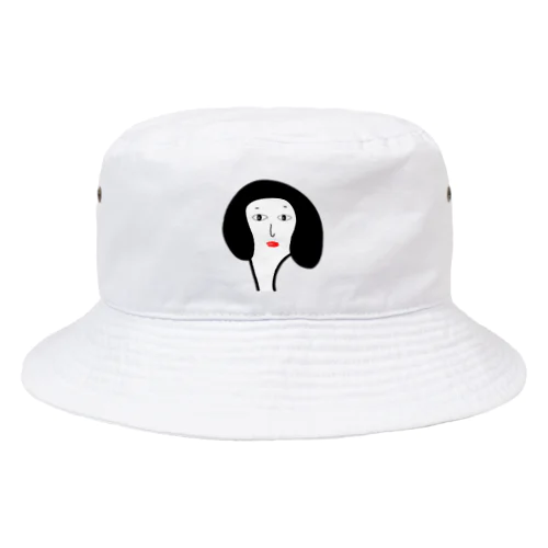 白塗り淑女 Bucket Hat