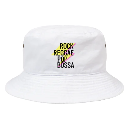 ROCK REGGAE POP BOSSA Bucket Hat