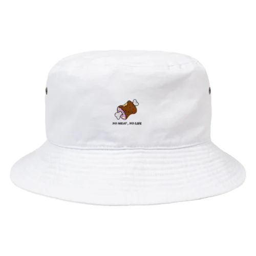 肉がないと生きてけない Bucket Hat