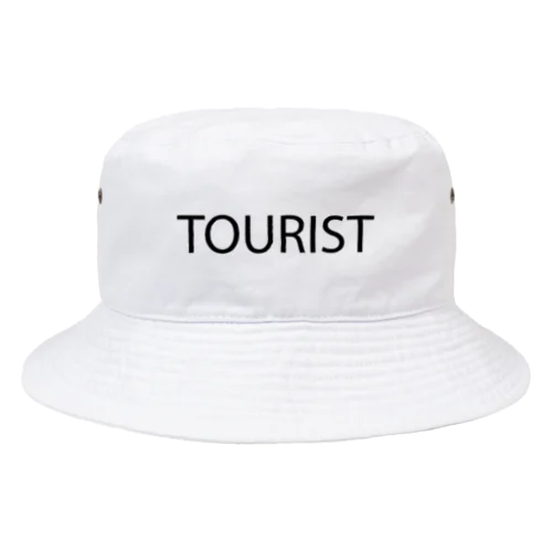 TOURIST letter BK Bucket Hat