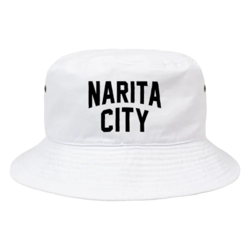 成田市 NARITA CITY ロゴブラック Bucket Hat