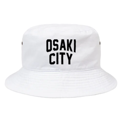 大崎市 OSAKI CITY　ロゴブラック Bucket Hat