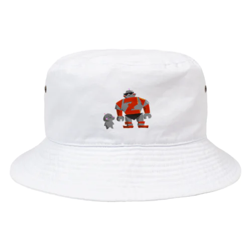 スーパーエナメルくんZ！！ Bucket Hat