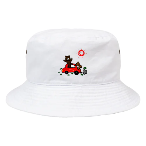 クマ、運転始めました Bucket Hat