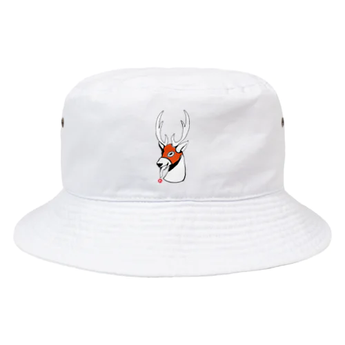 メンコ鹿 Bucket Hat