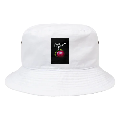 Love Peach Bucket Hat