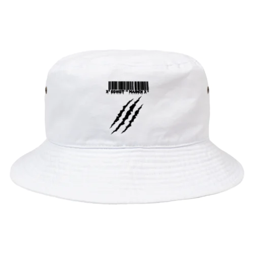 バックプリントあり　傷跡 Bucket Hat