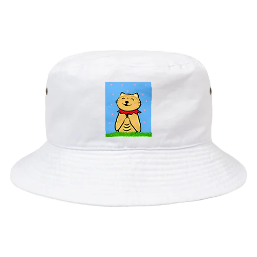 猫地蔵 Bucket Hat