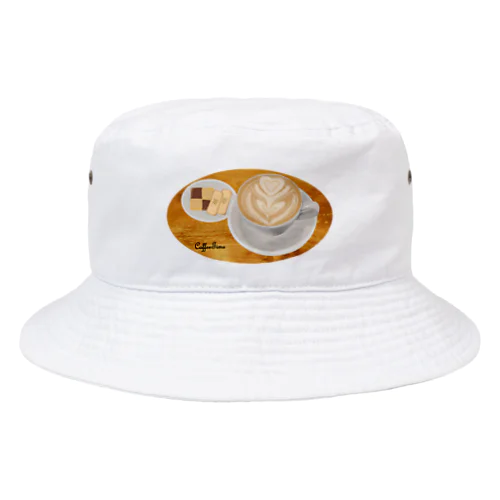 ハートのラテアート Bucket Hat