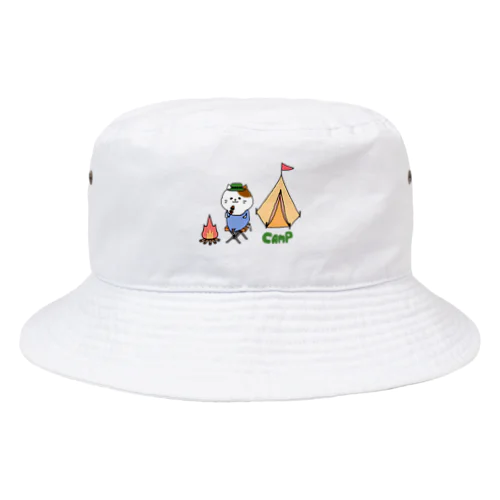キャンプねこさん(帽子あり) Bucket Hat
