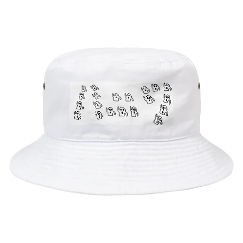 ハニワで描かれた「ハニワ」 Bucket Hat