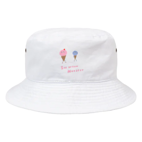 Ice cream monster Bucket Hat