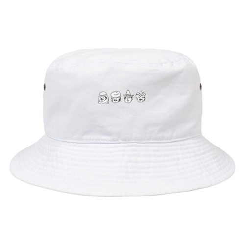 ひょうたん堂いろいろなおじさんたち Bucket Hat