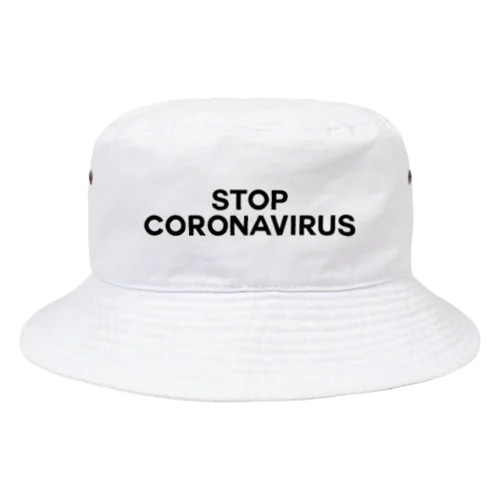 STOP CORONAVIRUS-ストップ コロナウイルス- バケットハット