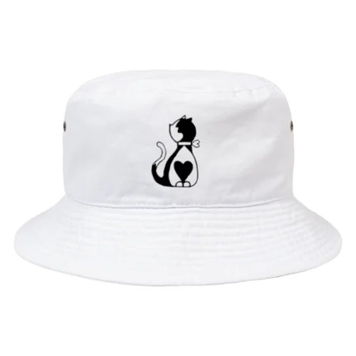 bungoハートねこ Bucket Hat