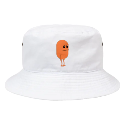 名前なし_オレンジ Bucket Hat