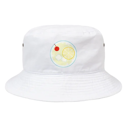 レモンスカッシュの平面図 Bucket Hat
