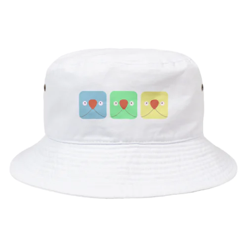 3色ワカケ Bucket Hat