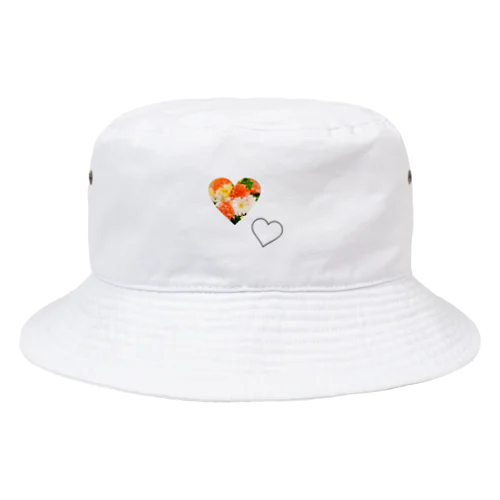 お花ハート♡ Bucket Hat