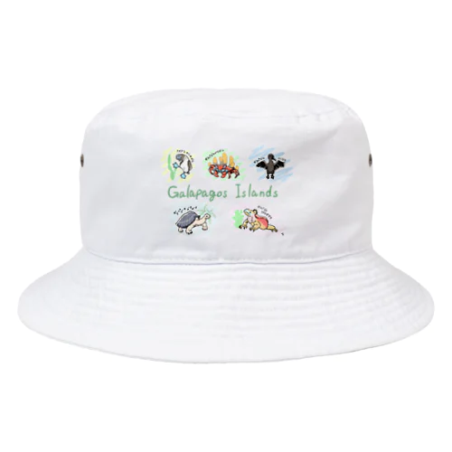 ガラパゴス諸島の仲間たち Bucket Hat