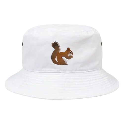 心にリスを Bucket Hat