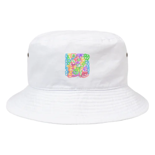 カラほわ Bucket Hat