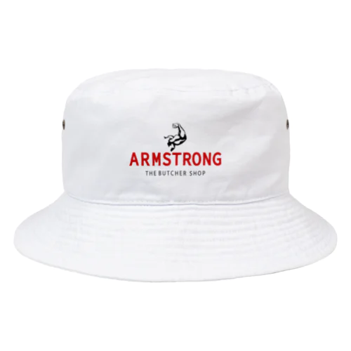 アームストロングバケットハット白 Bucket Hat