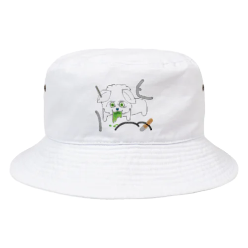 カテキン中毒で嘔吐する犬（大） Bucket Hat