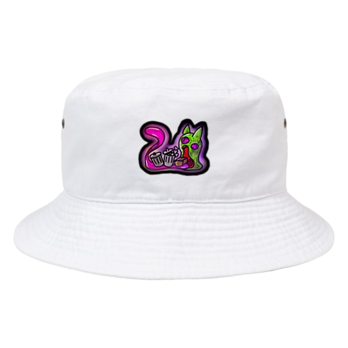 ゴミ食いネコ Bucket Hat