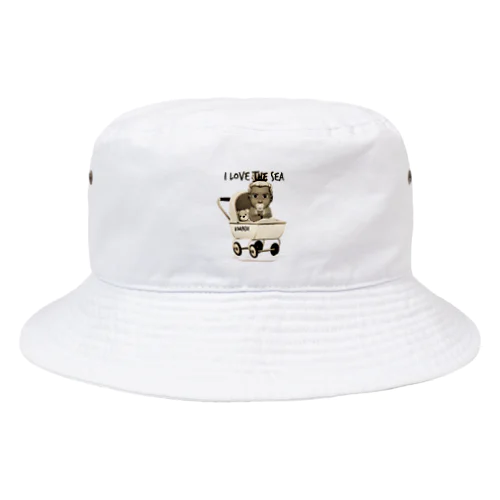 I  LOVE SEA uminjii Bucket Hat