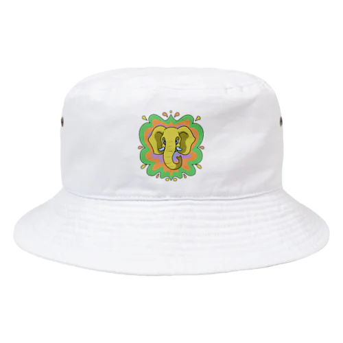 サーカスぽい象 Bucket Hat