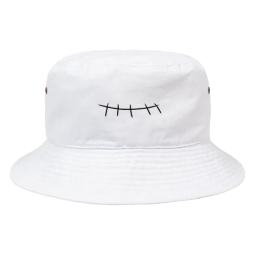 縫い合わせ Bucket Hat