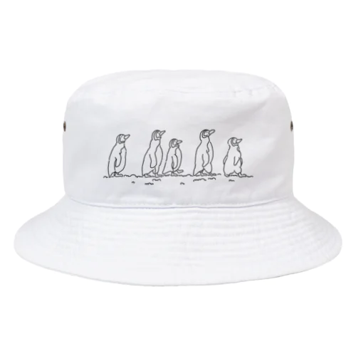 ペンギンの行進 Bucket Hat