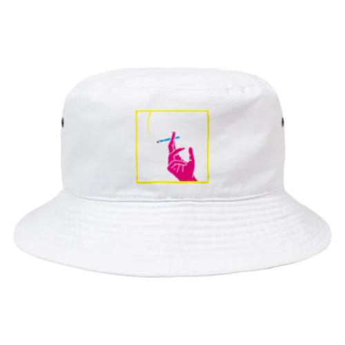 Smoking Girl Bucket Hat