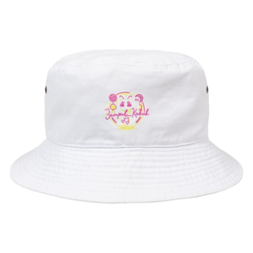 猫ちゃんロゴシリーズ Bucket Hat