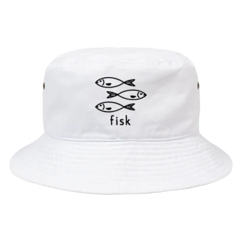 おさかな大好きFISK Bucket Hat