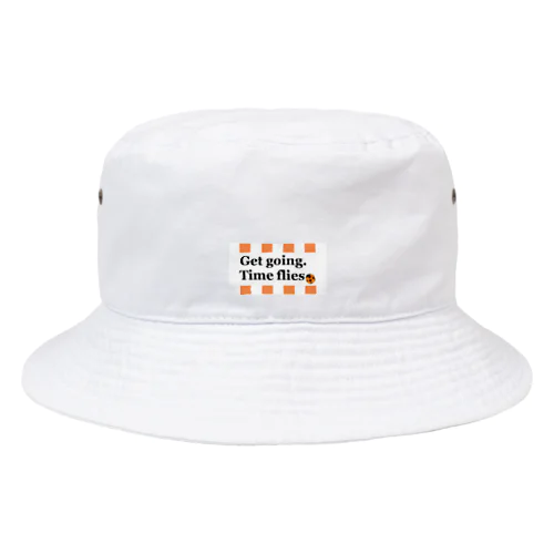 テントウムシピリオド（オレンジ）　Orange Ladybird Bucket Hat